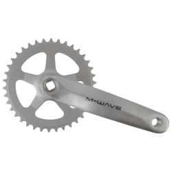 M-wave 38 Zubov 170mm kľuky jednoprevodník M-wave 38 Zubov 170mm kľuky jednoprevodník