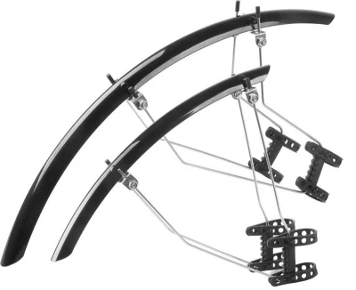 M-wave blatníky set 28" Race silniční, černé 33mm