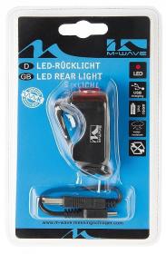 M-wave Blik.zadní Helios K1.1 USB světlo