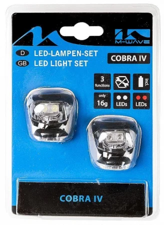 M-WAVE COBRA IV LED zelené blikačky