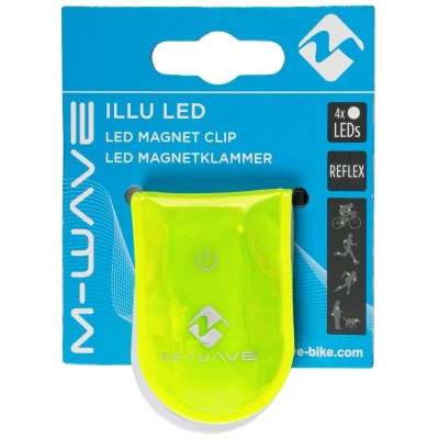 M-wave LED Magnetický klip reflexní