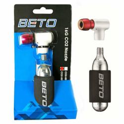 M-wave Beto CO2 Pumpa s ventilom nastaviteľná