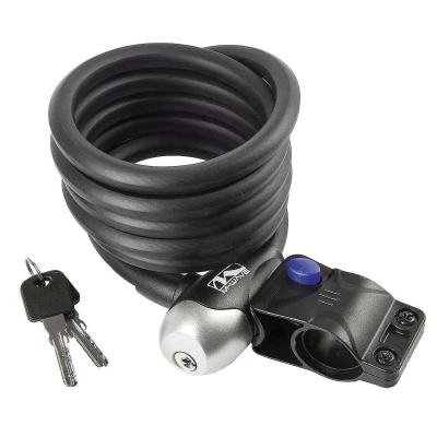 M-wave Spirála 12X1800 Klíč zámek M-wave Spirála 12X1800 Klíč zámek