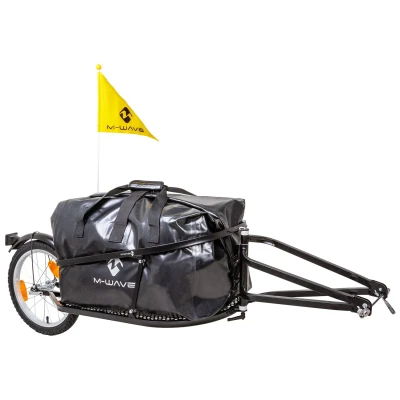 M-wave Vozík Přívěsný ZA Kolo S Brašnou