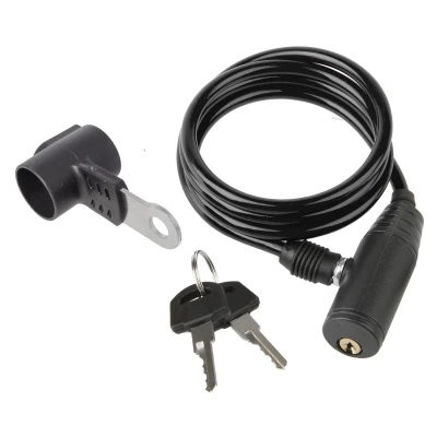 M-wave Zámek Spirála 6X1000 Klip