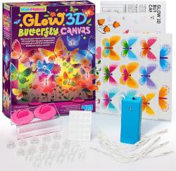 Mac Toys 4M Motýlí plátno svítící kreativní set na baterie Světlo