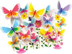 Mac Toys 4M Motýlí plátno svítící kreativní set na baterie Světlo