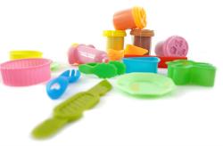 Mac Toys Cukrárna herní set modelína s nástroji a podnosem na dorty