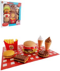 Mac Toys Fast Food potraviny makety rychlé občerstvení plast v krabici Mac Toys Fast Food potraviny makety rychlé občerstvení plast v krabici