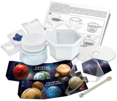 Mac Toys Krystaly 4M modré experimentální vědecký vzdělávací set