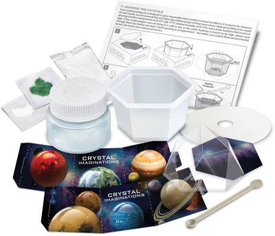 Mac Toys Krystaly 4M zelené experimentální vědecký vzdělávací set