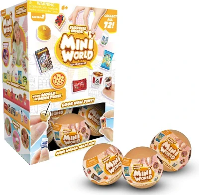 Mac Toys Mini World Deliktesy různé druhy s překvapením v sáčku