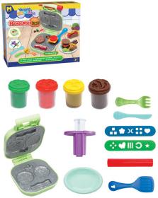 Mac Toys Modelína veselá Burger kreativní set s nástroji výroba hamburgeru Mac Toys Modelína veselá Burger kreativní set s nástroji výroba hamburgeru