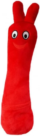Mac Toys PLYŠ Bludišťák 30cm červený maskot (plyšová hračka) Mac Toys PLYŠ Bludišťák 30cm červený maskot (plyšová hračka)