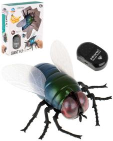 Mac Toys RC Moucha 11cm na vysílačku lezoucí hmyz na baterie plast Mac Toys RC Moucha 11cm na vysílačku lezoucí hmyz na baterie plast