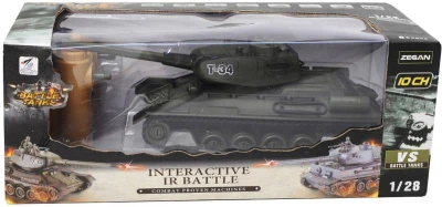 Mac Toys RC Tank Starx zelený na vysílačku 2,4GHz na baterie Světlo Zvuk
