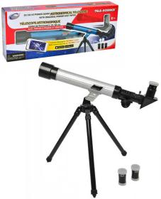 Mac Toys Teleskop dětský hvězdářský astronomický dalekohled 2 barvy Mac Toys Teleskop dětský hvězdářský astronomický dalekohled 2 barvy