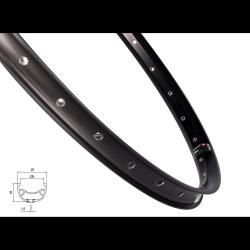 MACH 1 Ráfek MACH1 KLIXX DISC 584 x 23, 32 děr, černý