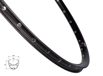 MACH 1 Ráfek MACH1 NEO DISC 622 x 19, 36 děr, černý
