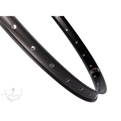 MACH 1 Ráfek MACH1 TRUCKY 30 DISC 622x30, 32 děr, černý