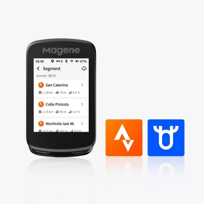 Magene Smart GPS C-606 V2 Dotykový USB computer