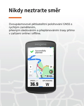 Magene Smart GPS C-706 Dotykový USB computer