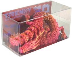 Magický čínský drak 3D Print zvířátko plastové 3 barvy