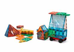 MagnetiQ Magnetická stavebnice Sada s autem 100 ks