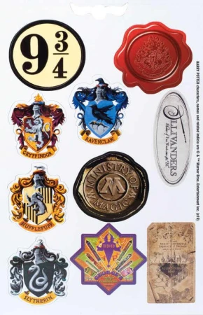 Magnetky Harry Potter set 21ks na kov