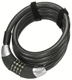 Magnum zámok špirála 1800x8 mm 4 x nastaviteľný kód