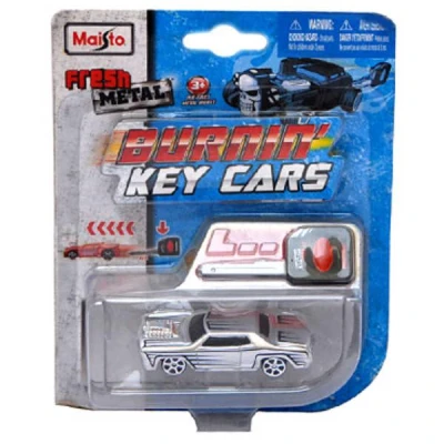 Maisto Burnin Key Cars 3 herní set auto kovové vystřelovací s klíčem Maisto Burnin Key Cars 3 herní set auto kovové vystřelovací s klíčem