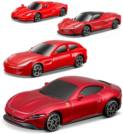 Maisto Auto kovové sportovní model Ferrari Evolution 4 druhy