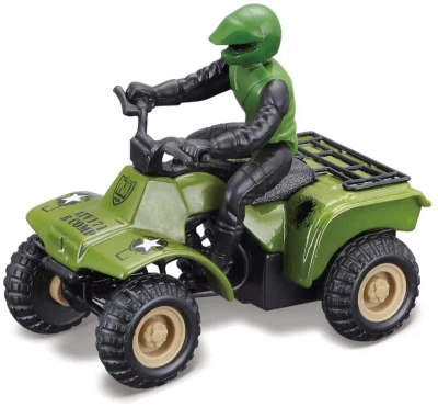 Maisto Čtyřkolka model ATVS 1:75 na zpětný nátah různé druhy na kartě kov