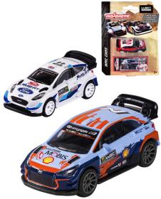 Majorette Autíčko sportovní kovové WRC set se sběratelským boxem