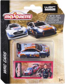 Majorette Autíčko sportovní kovové WRC set se sběratelským boxem