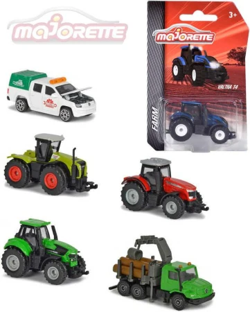 Majorette Auto farmářské 7cm kovové na volný chod 6 druhů kov Majorette Auto farmářské 7cm kovové na volný chod 6 druhů kov