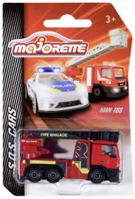 Majorette Auto kovové záchranné složky SOS volný chod 6 druhů