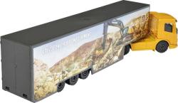 Majorette Auto Volvo transportér tahač kovový 20cm herní set 3 druhy