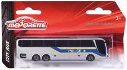 Majorette Autobus MAN City kovový volný chod 2 druhy 3 barvy