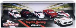 Majorette Toyota Racing dárková sada závodní auta 5ks kov