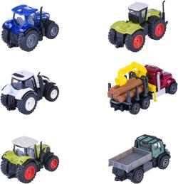 Majorette Vozidlo farmářské kovové auto / traktor volný chod 6 druhů