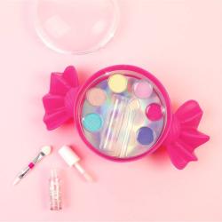 MAKE IT REAL Bonbon set oční stíny + vonící lesk na rty kosmetika po děti