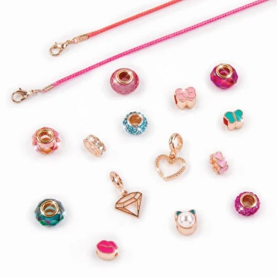 MAKE IT REAL Dárková krabička Halo Charm Mini kreativní set výroba náramků