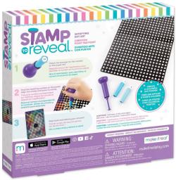 MAKE IT REAL Plakát z teček Stamp To Reveal kreativní set 3 druhy