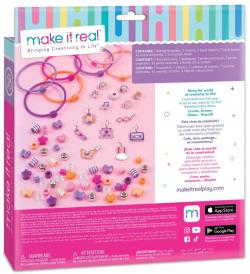 MAKE IT REAL Plastové náramky kreativní set výroba dětské bižuterie