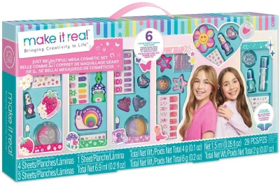 MAKE IT REAL Prostě krásná! Mega dětská kosmetická sada make-up MAKE IT REAL Prostě krásná! Mega dětská kosmetická sada make-up