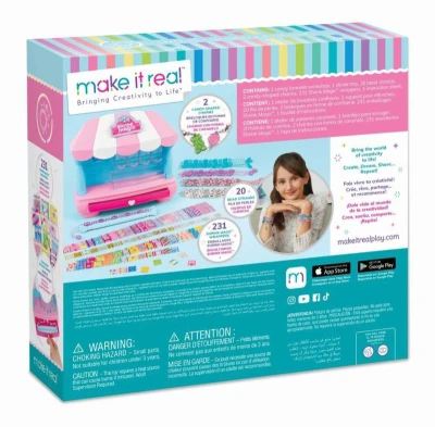 MAKE IT REAL Sada náramků Shrink Magic Candy Shop