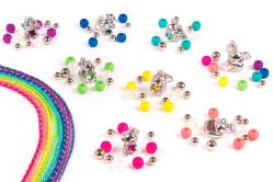 MAKE IT REAL Výroba náramků s přívěsky Swarovski kreativní set v krabici