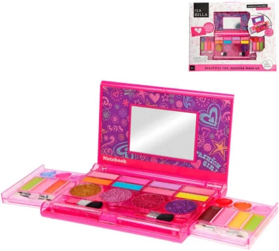 Make-up sada malovátek Isa Bella De Luxe dětské šminky notebook Make-up sada malovátek Isa Bella De Luxe dětské šminky notebook