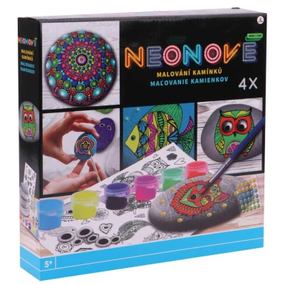 Malování na kamínky Neon sada